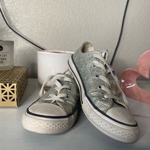 Girls glitter converse, 2
